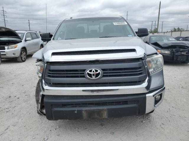 5TFRM5F19EX078980 - 2014 TOYOTA TUNDRA DOUBLE CAB SR/SR5 SILVER photo 5