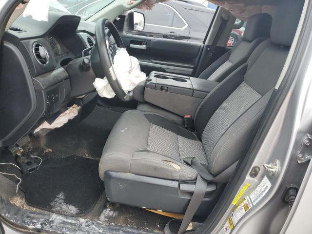 5TFRM5F19EX078980 - 2014 TOYOTA TUNDRA DOUBLE CAB SR/SR5 SILVER photo 7
