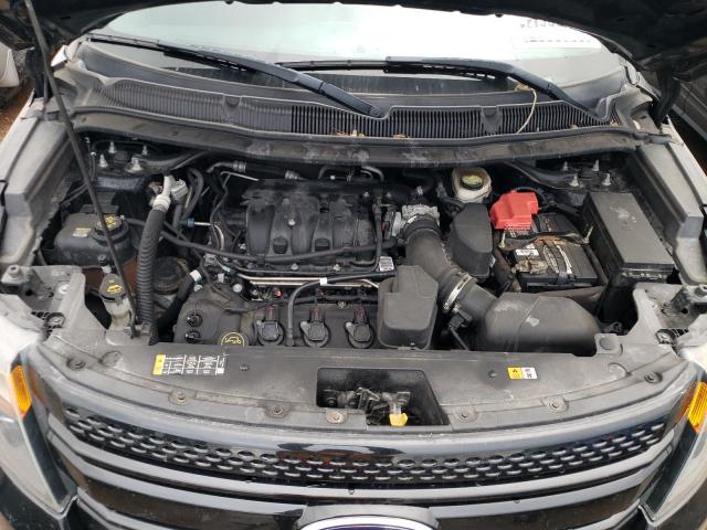 1FM5K8AR2EGB63674 - 2014 FORD EXPLORER POLICE INTERCEPTOR შავი ფოტო 12