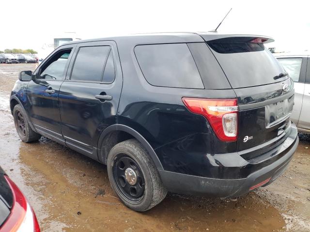 1FM5K8AR2EGB63674 - 2014 FORD EXPLORER POLICE INTERCEPTOR შავი ფოტო 2