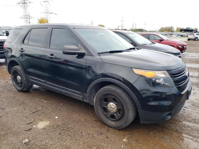 1FM5K8AR2EGB63674 - 2014 FORD EXPLORER POLICE INTERCEPTOR შავი ფოტო 4