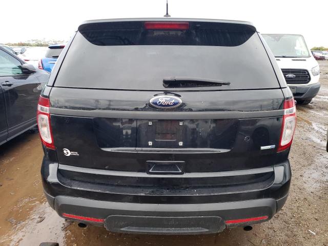 1FM5K8AR2EGB63674 - 2014 FORD EXPLORER POLICE INTERCEPTOR შავი ფოტო 6