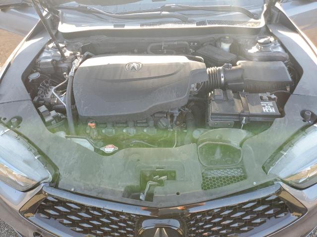 19UUB2F62JA008908 - 2018 ACURA TLX TECH+A GRAY photo 11