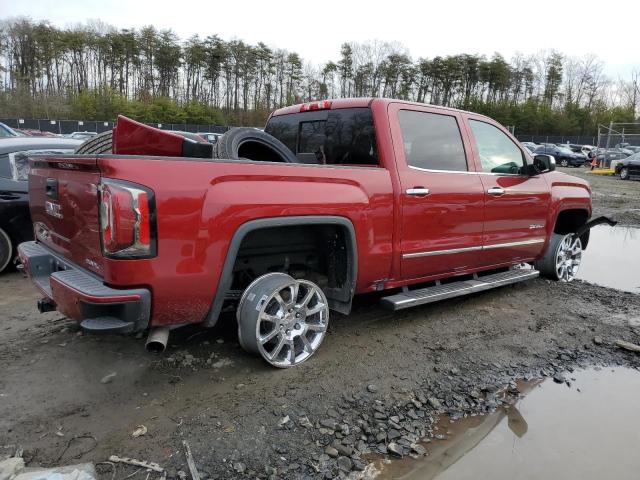 3GTU2PEC4JG247090 - 2018 GMC SIERRA K1500 DENALI RED photo 3