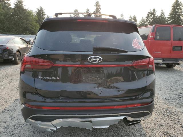 5NMS34AJ7NH379682 - 2022 HYUNDAI SANTA FE SEL BLACK photo 6