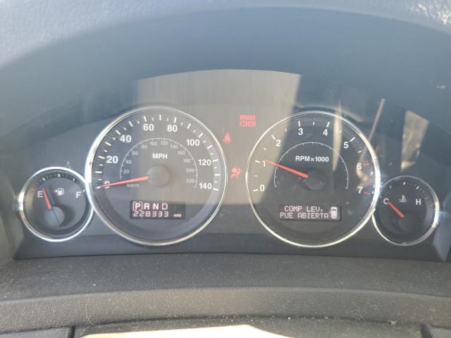 1J8GR48KX8C219987 - 2008 JEEP GRAND CHER LAREDO Gümüş foto 9