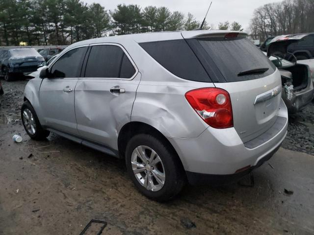 2GNFLCEK5C6328319 - 2012 CHEVROLET EQUINOX LS SILVER photo 2