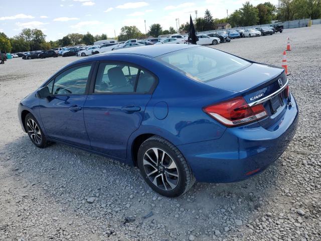 19XFB2F89EE016404 - 2014 HONDA CIVIC EX BLUE photo 2