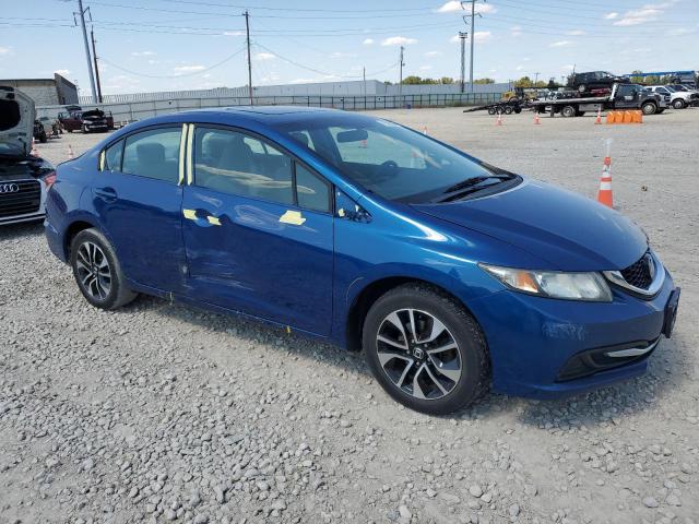 19XFB2F89EE016404 - 2014 HONDA CIVIC EX BLUE photo 4