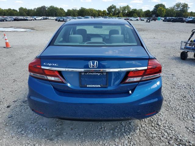 19XFB2F89EE016404 - 2014 HONDA CIVIC EX BLUE photo 6