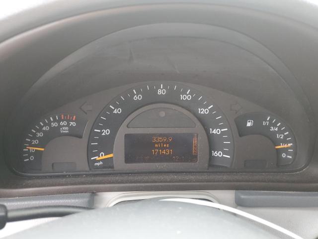 WDBRF61JX2F179680 - 2002 MERCEDES-BENZ C 240 თეთრი ფოტო 9