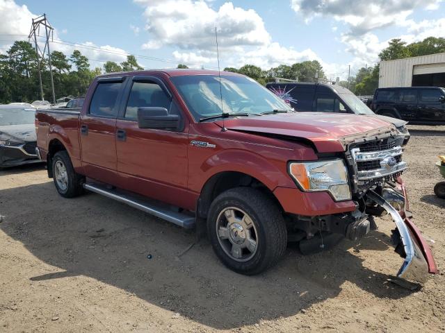 1FTEW1CM7EKF14979 - 2014 FORD F150 SUPERCREW BURGUNDY photo 4