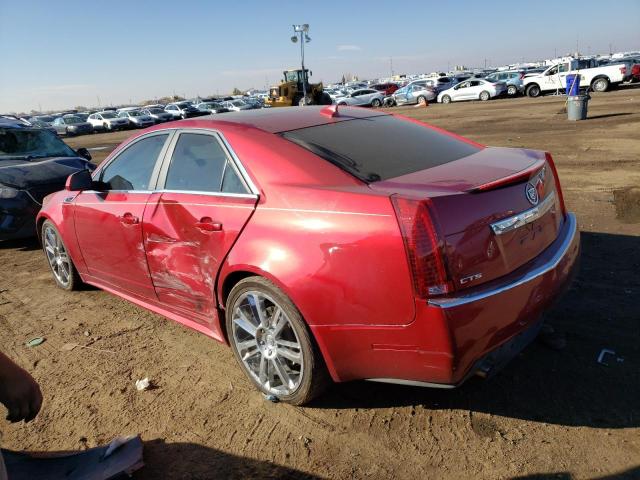 1G6DE5E57C0146522 - 2012 CADILLAC CTS LUXURY COLLECTION RED photo 2
