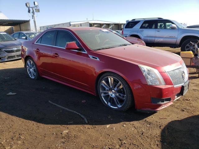 1G6DE5E57C0146522 - 2012 CADILLAC CTS LUXURY COLLECTION RED photo 4