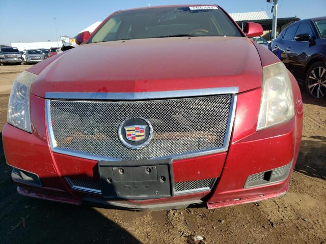 1G6DE5E57C0146522 - 2012 CADILLAC CTS LUXURY COLLECTION RED photo 5