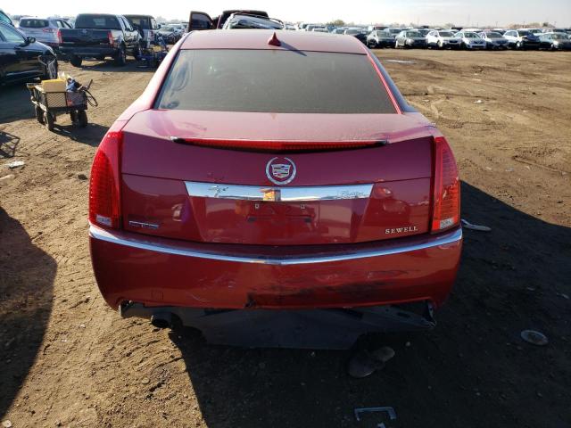 1G6DE5E57C0146522 - 2012 CADILLAC CTS LUXURY COLLECTION RED photo 6