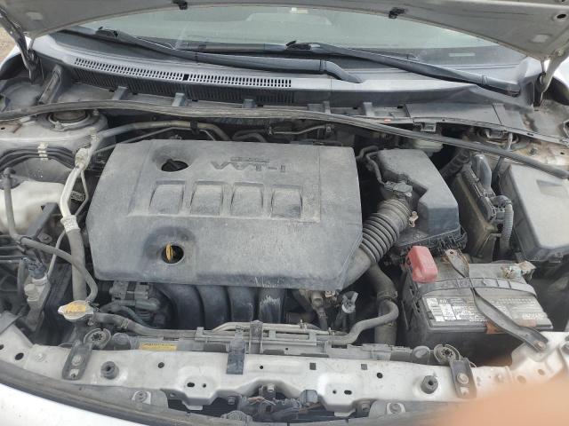 JTDBU4EE4B9159353 - 2011 TOYOTA COROLLA BASE Argent photo 11
