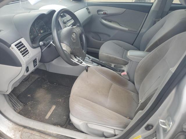 JTDBU4EE4B9159353 - 2011 TOYOTA COROLLA BASE Argent photo 7