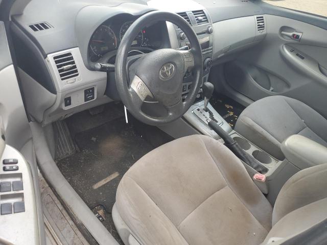 JTDBU4EE4B9159353 - 2011 TOYOTA COROLLA BASE Argent photo 8
