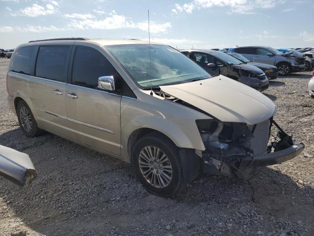 2C4RC1CG9DR509478 - 2013 CHRYSLER TOWN & COU TOURING L TAN photo 4