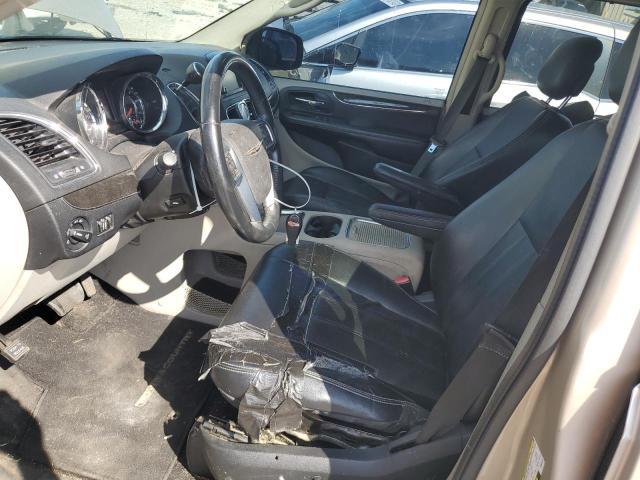 2C4RC1CG9DR509478 - 2013 CHRYSLER TOWN & COU TOURING L TAN photo 7