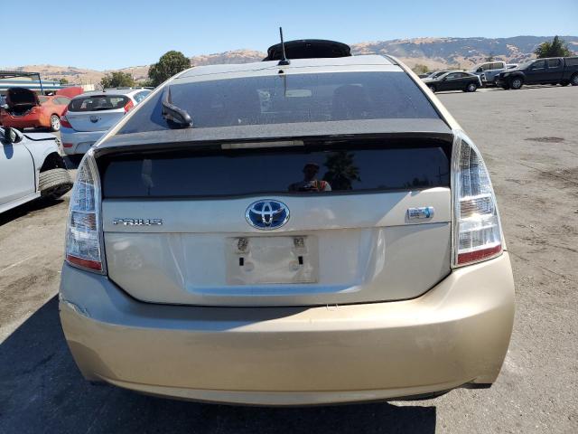 JTDKN3DU4A0203600 - 2010 TOYOTA PRIUS BEIGE photo 6