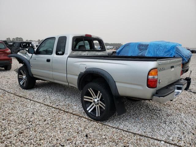 5TESN92N44Z411897 - 2004 TOYOTA TACOMA XTRACAB PRERUNNER ვერცხლისფერი ფოტო 2