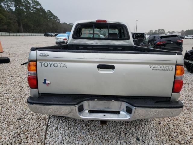 5TESN92N44Z411897 - 2004 TOYOTA TACOMA XTRACAB PRERUNNER ვერცხლისფერი ფოტო 6