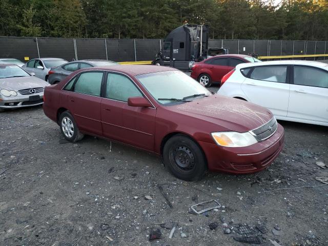 4T1BF28B62U239908 - 2002 TOYOTA AVALON XL BURGUNDY photo 4