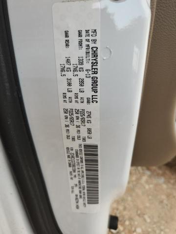 2C4RC1CG7DR815904 - 2013 CHRYSLER TOWN & COU TOURING L WHITE photo 14