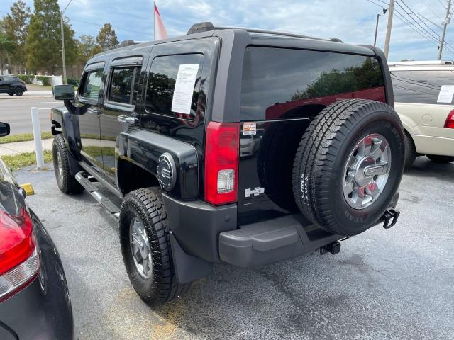 5GTDN136X68284524 - 2006 HUMMER H3 BLACK photo 3