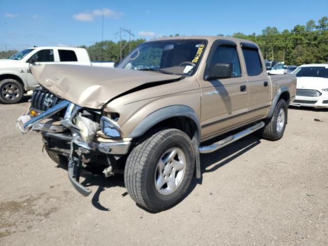 5TEGN92N71Z843286 - 2001 TOYOTA TACOMA DOUBLE CAB PRERUNNER TAN photo 1