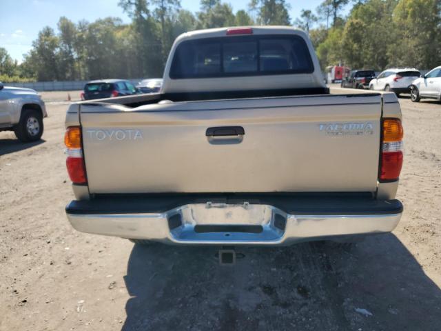 5TEGN92N71Z843286 - 2001 TOYOTA TACOMA DOUBLE CAB PRERUNNER TAN photo 6