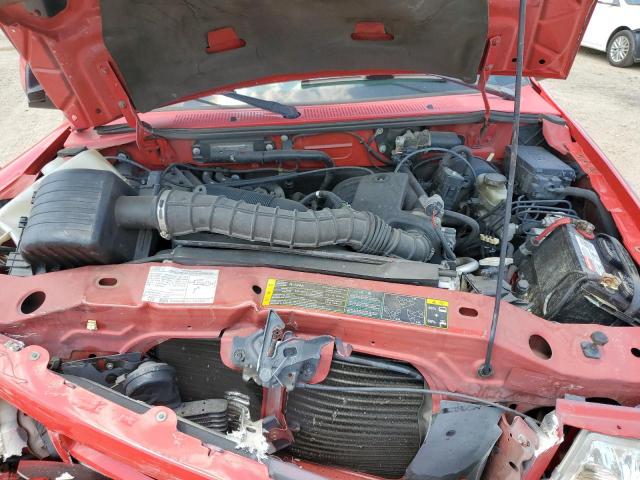 1FTYR14U96PA58829 - 2006 FORD RANGER SUPER CAB RED photo 11