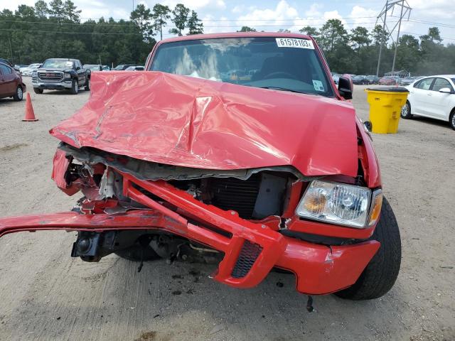 1FTYR14U96PA58829 - 2006 FORD RANGER SUPER CAB RED photo 5