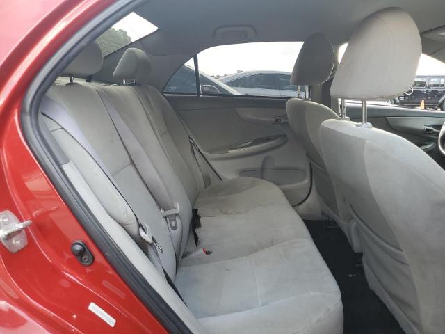 1NXBU4EE6AZ179241 - 2010 TOYOTA COROLLA BASE RED photo 10