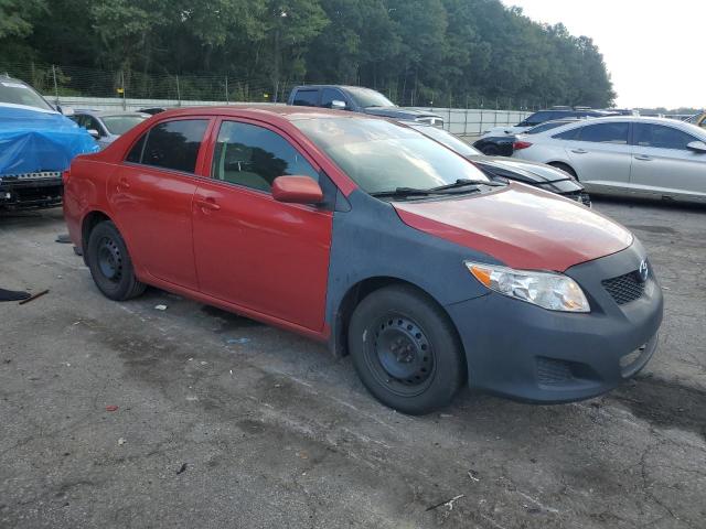 1NXBU4EE6AZ179241 - 2010 TOYOTA COROLLA BASE RED photo 4