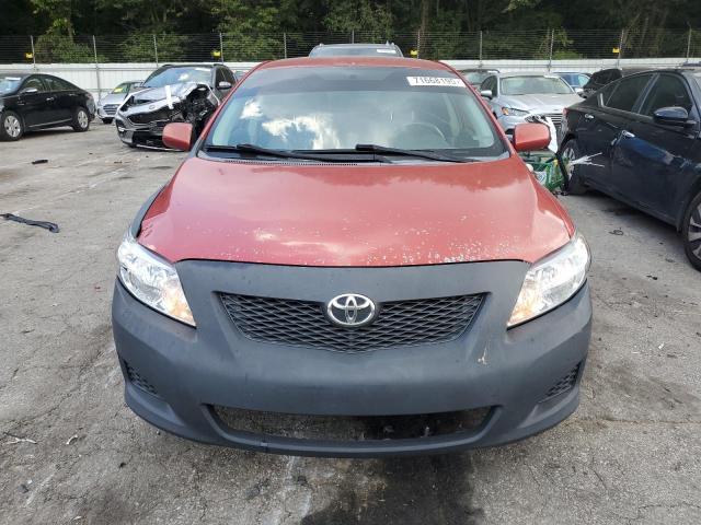 1NXBU4EE6AZ179241 - 2010 TOYOTA COROLLA BASE RED photo 5