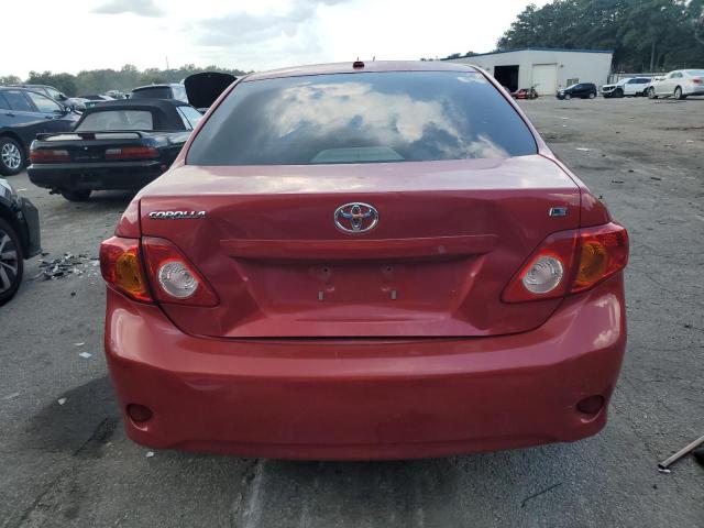 1NXBU4EE6AZ179241 - 2010 TOYOTA COROLLA BASE RED photo 6