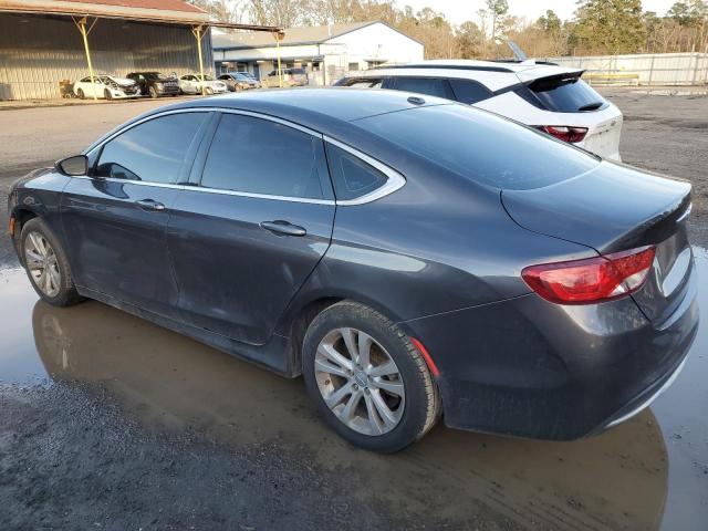 1C3CCCABXFN746638 - 2015 CHRYSLER 200 LIMITED GRAY photo 2