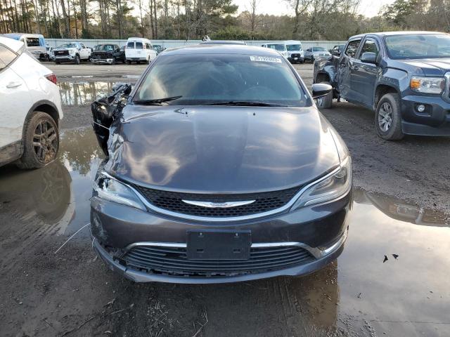 1C3CCCABXFN746638 - 2015 CHRYSLER 200 LIMITED GRAY photo 5
