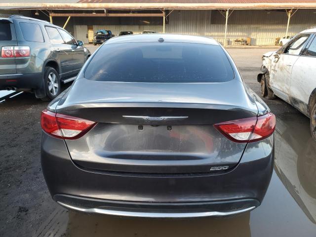 1C3CCCABXFN746638 - 2015 CHRYSLER 200 LIMITED GRAY photo 6
