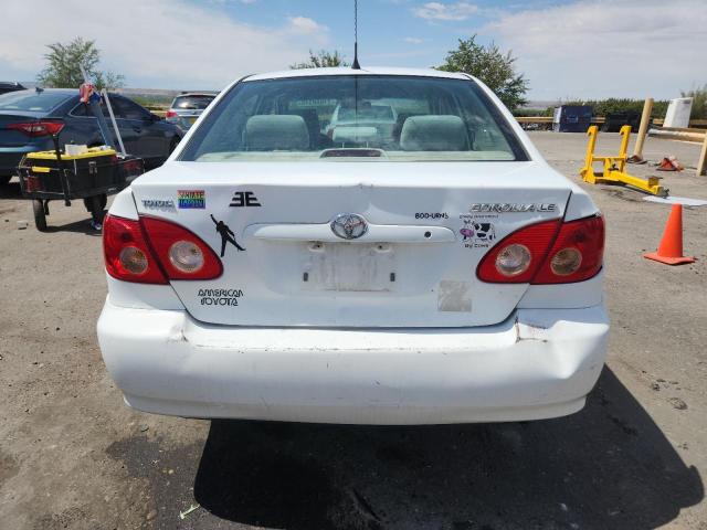 1NXBR32E67Z864025 - 2007 TOYOTA COROLLA CE WHITE photo 6