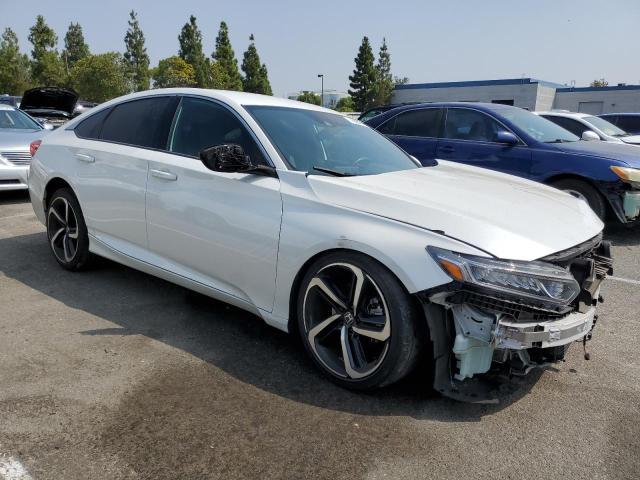 1HGCV1F35KA111826 - 2019 HONDA ACCORD SPORT WHITE photo 4