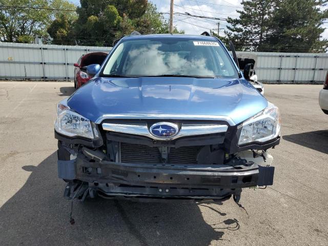 JF2SJAFC4GH424730 - 2016 SUBARU FORESTER 2.5I PREMIUM BLUE photo 5