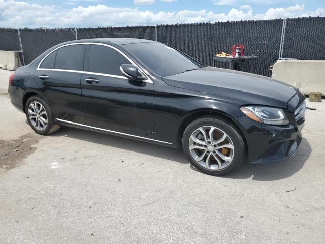 55SWF4KBXFU021476 - 2015 MERCEDES-BENZ C 300 4MATIC BLACK photo 4