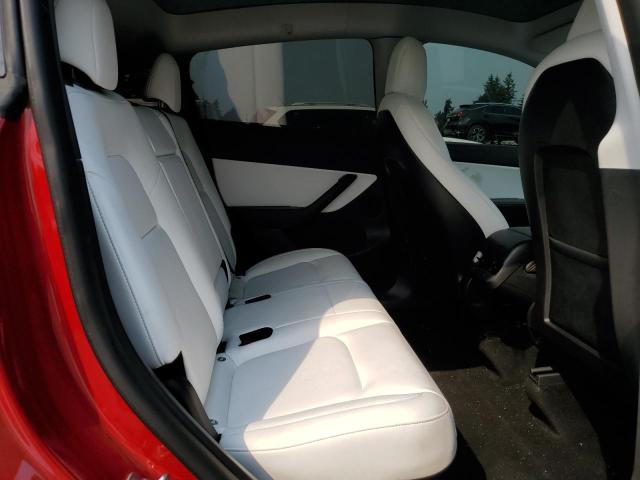 5YJYGDEF3MF215933 - 2021 TESLA MODEL Y RED photo 11