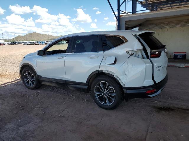 5J6RW1H50MA007519 - 2021 HONDA CR-V EX WHITE photo 2