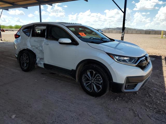 5J6RW1H50MA007519 - 2021 HONDA CR-V EX WHITE photo 4