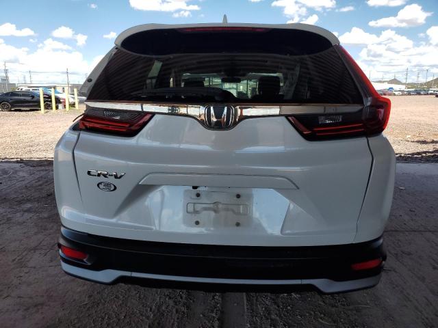 5J6RW1H50MA007519 - 2021 HONDA CR-V EX WHITE photo 6